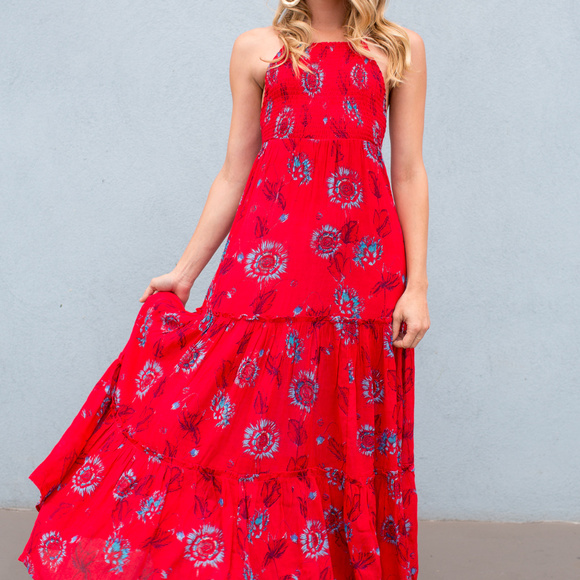 Traded-Free People Garden Party Maxi Dress - Picture 3 of 4